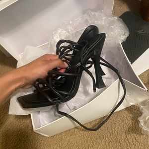 Black SCHUTZ heels